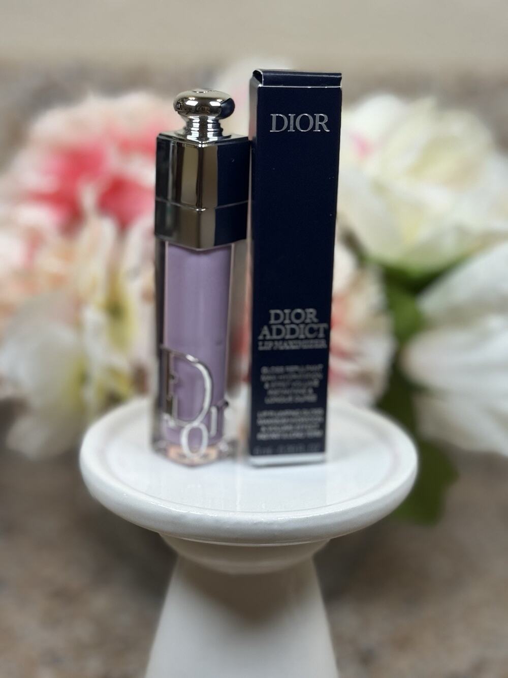 Dior Addict Lip Maximizer Hydrating Lip Plumper Gloss Pink Lilac 063 0.20oz